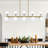 15-light Linear Kitchen Island Chandelier-16440058