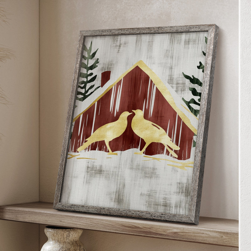 Reproduction encadrée - bois massif XMA3005174, H 11 po x l 9 po