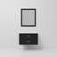 Meuble-lavabo simple l 30 po x P 22 po et miroir 28 po Castor-104783384-112830908