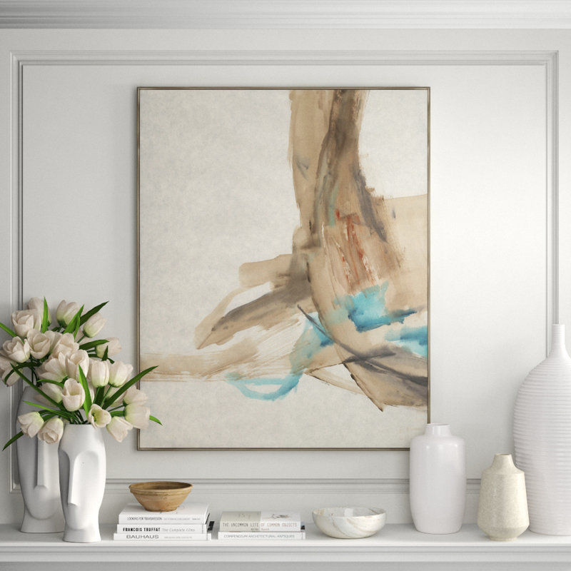 Expansion II Print by Giselle Kelly, 46.5" H x 37.5" W x 1.5" D, Glass Coat