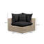 Chaise de coin d'extérieur Cali