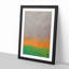 Textured Sunrise in Abstract - Framed Print-55729741-55729745
