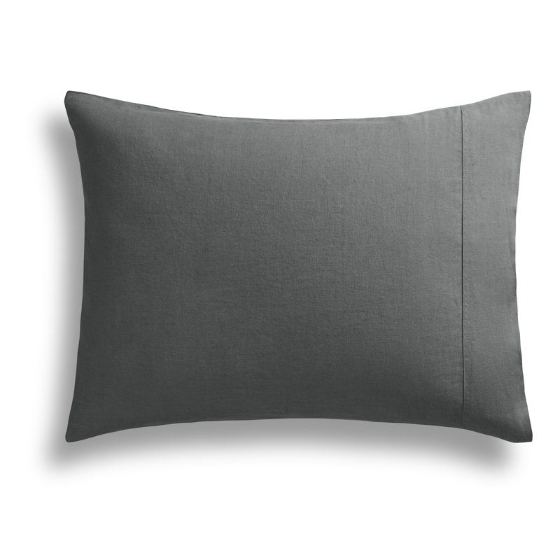 Sheet Set, Full Sheet Set + 2 Pillowcases, Charcoal