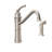 Moen Wetherly Single Handle Kitchen Faucet with Side Spray and Optional Deckplate-111134135
