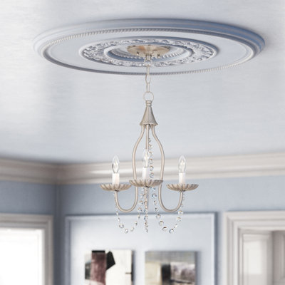 Lustre 3 lumières façon bougie Burvale
