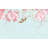 Pink Flowers Yellow Butterfly Classical Removable Wallpaper-860231944