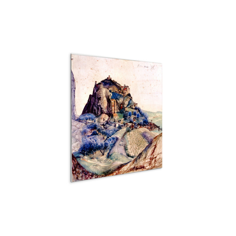 View of Arco by Albrecht D 58x58 Cm Frameless Panel Lightweight Ready to Hang, CrystalArt