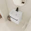 Meuble-lavabo flottant mural avec évier en céramique-715614101-715614103