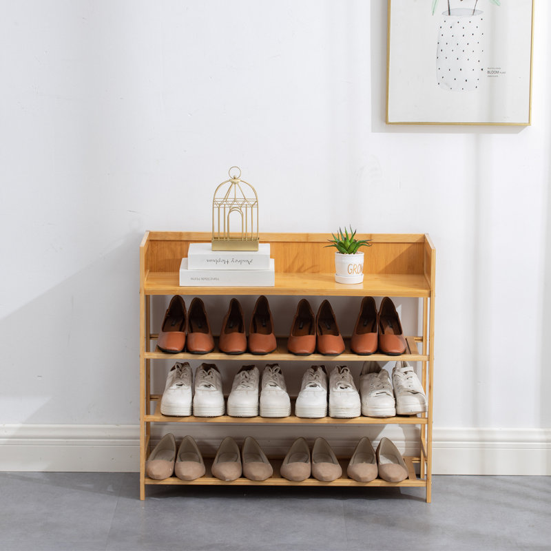 Range-chaussures 16 paires, Naturel