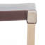 Tabouret de bar et de comptoir en cuir véritable Kellan-992258860-992258849