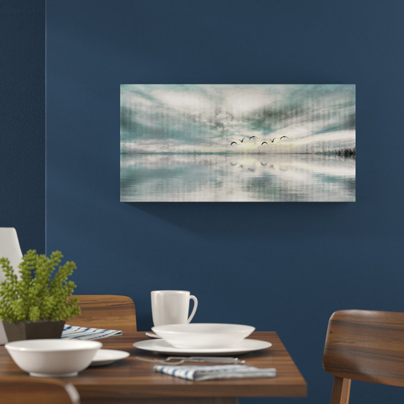 Parvez Taj - Wrapped Canvas Painting, 30cm H x 61cm W