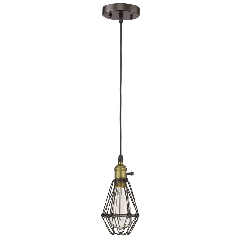 Mini-luminaire suspendu 1 lumière Coldale