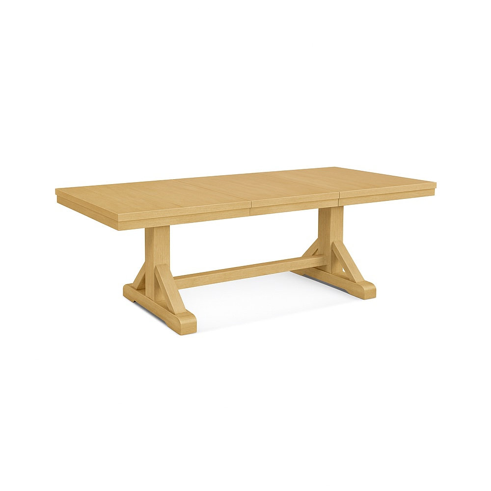 Hues 40'' Extendable Dining Table, Flax