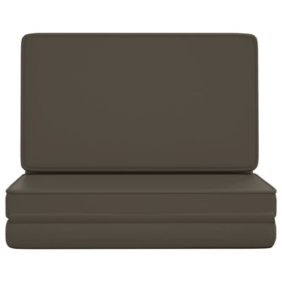 Chaise longue de plancher en cuir synthétique