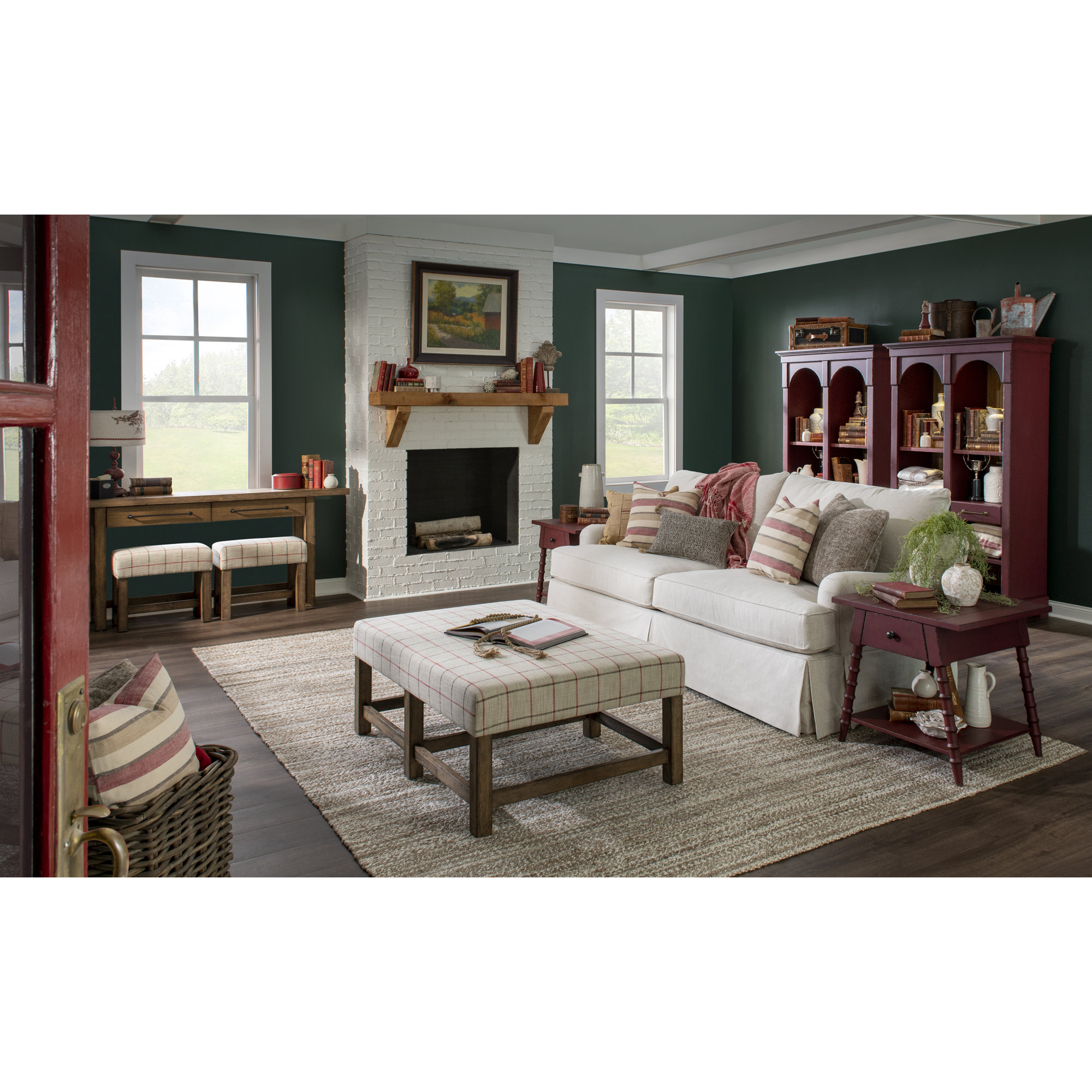 Country Living Arched Bookcase