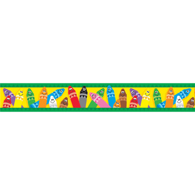Bordures de crayons de couleur gras®