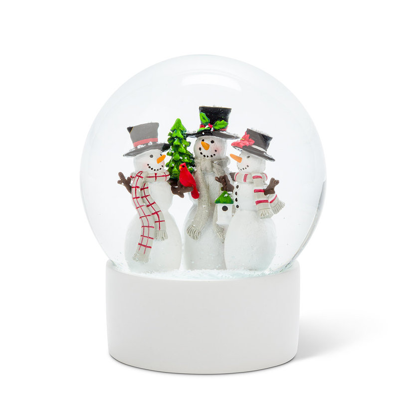 Boule à neige bonhomme de neige Trio