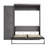 Arlex Wall Bed with Storage Unit with Doors-88513679-91637659