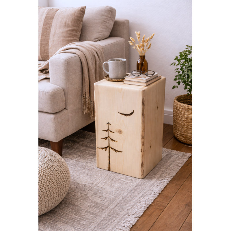 Souche carrée épinette Woodland, H 18 po x l 10 po x P 10 po