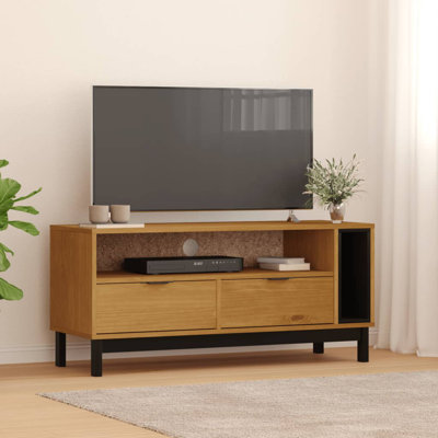 Mamdouh Unfinished TV Stand for TVs up to 49"