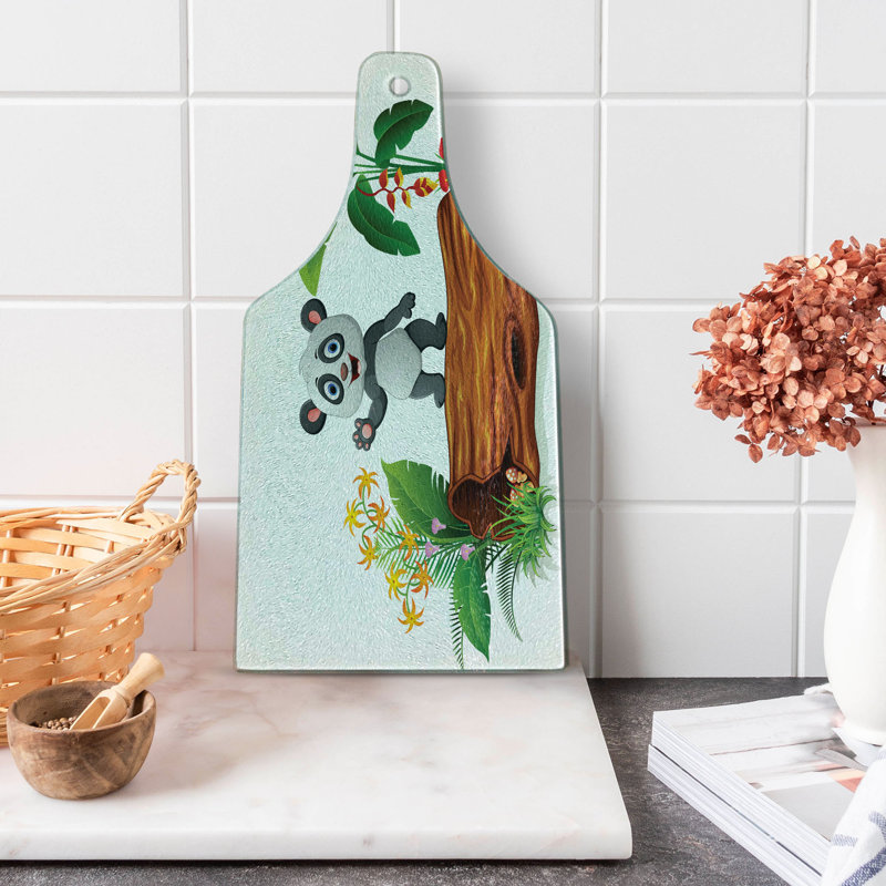 Planche à découper en verre trempé Ambesonne