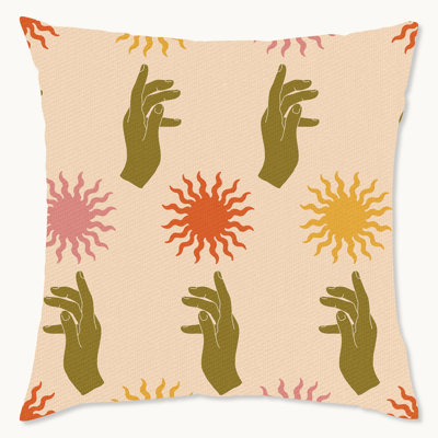 Housse de coussin en polyester