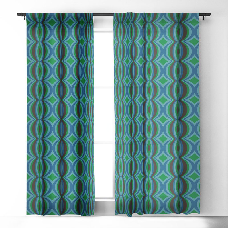 Ensemble de 2 rideaux occultant Megan Galante, L 50 po x L 84 po