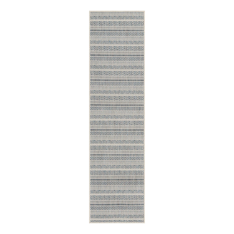 Evolet Striped Indoor / Outdoor Rug, Runner 2' x 7'10"