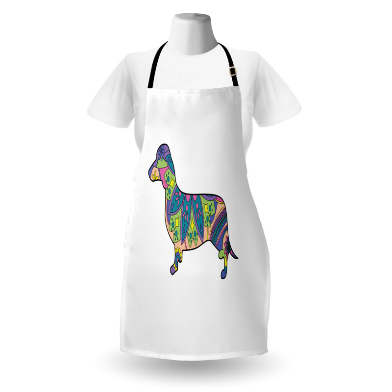 No Pattern Bib Apron