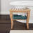 19" Wide Shower Bench-Water Resistant Natural Eco-Friendly Bamboo with Storage Shelf for Bathroom, Spa or Sauna