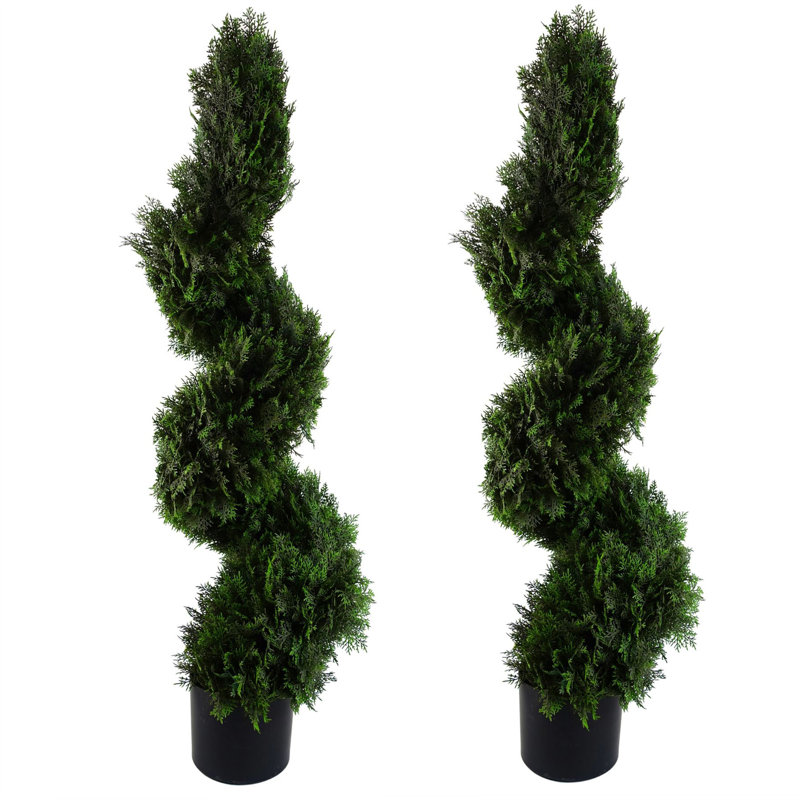 Annistyn 120cm Faux Cedar Tree in Pot
