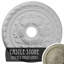Endurathane Palmetto Ceiling Medallion, 20 7/8"OD x 3 5/8"ID x 1 5/8"P (Fits Canopies up to 5")-28579281
