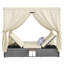 187cm Long Double Chaise with Cushions