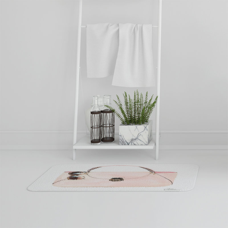 Moberly Memory Foam Non-Slip Bath Mat