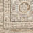 Haydel Oriental Machine Washable Power Loom Polyester Area Rug in Beige-97841419