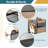 Collapsible Soft-Sided Crate with 1 Door