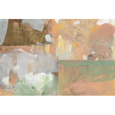 Earthy Abstract Serenity by Cartissi — Abstract Wall Art