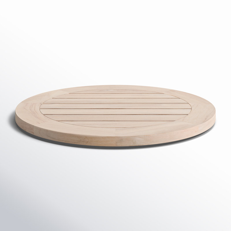 Joss & Main Moanne Wood Lazy Susan