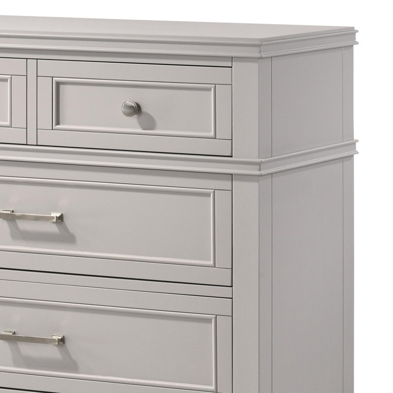 5 Drawer Chest, Gray