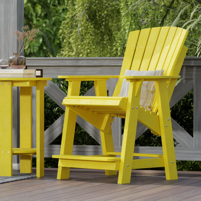 Chaise haute Adirondack Heritage, Jaune citron