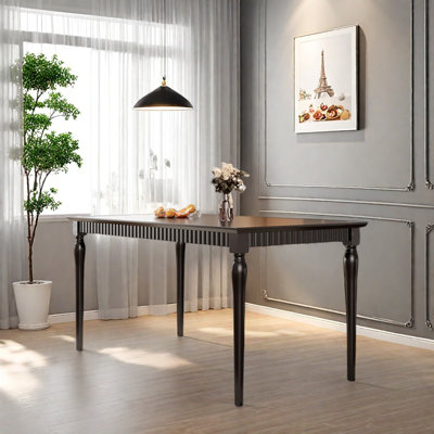 Classic Retro Simple Rectangular Dining Table