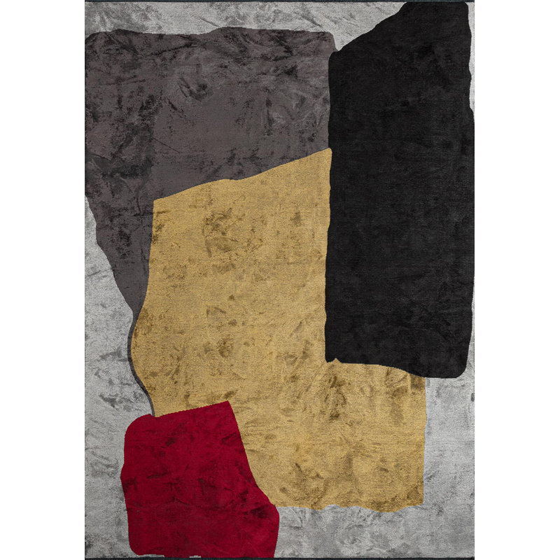 Rapture Abstract Area Rug, Rectangle 7'10" x 9'10"