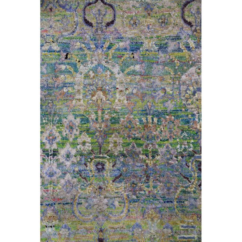 Silk Treasures One-of-a-Kind Runner 3' X 8'9" Area Rug
