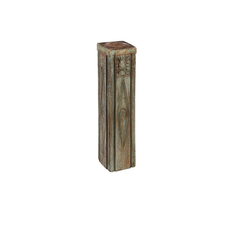 25'' H Solid Wood Candlestick