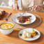 12 Pieces Dinnerware, Round Plate, Dinner Plate, Dessert Plate And Bowl, Serve For 4 Person, White Porcelain, Ceramic Dinnerware-1533113418
