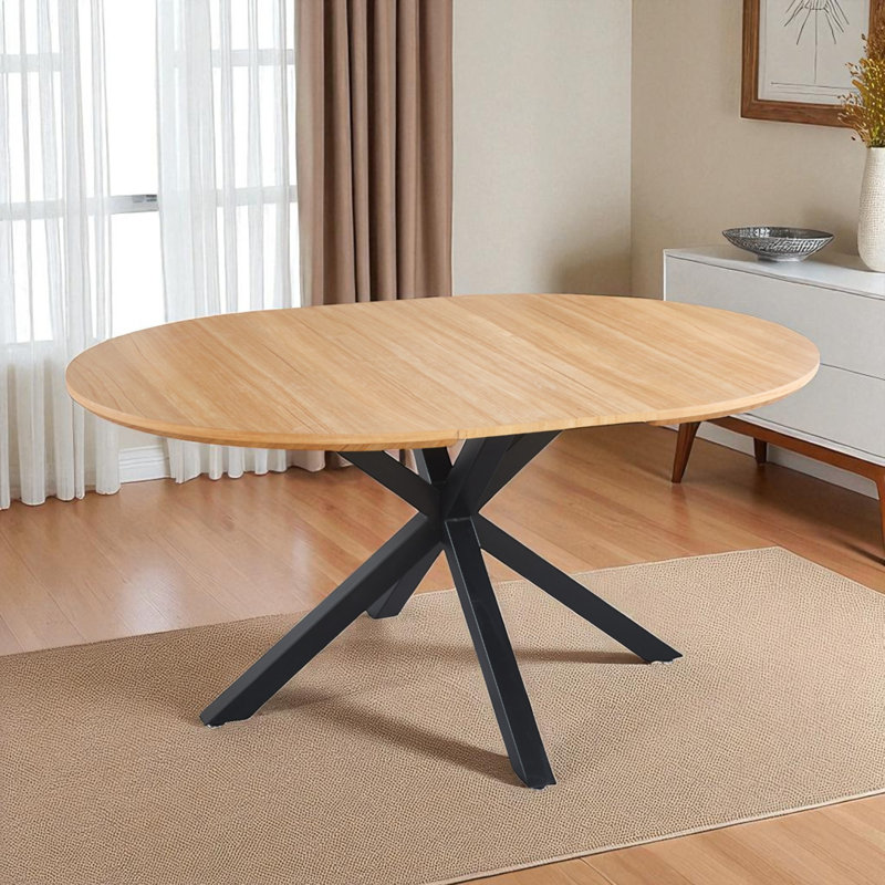 Table de salle à manger extensible avec feuilles amovibles
