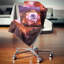 Abstrait fleur rose fractale abstraite - imprimé floral-30728054-30728057