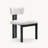 Modern Dining Chairs With Upholstered Cushion And Metal Frame (Set Of 2)-365330007