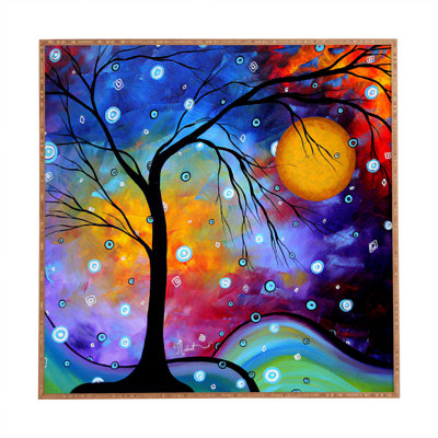 "winter sparkle" par madart inc., impression encadrée
