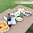 Kutlay 4 - Person Metal Patio Dining Set with Rectangular Table-1175792638
